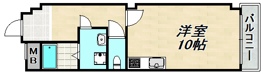 北野ビル２ 間取り図