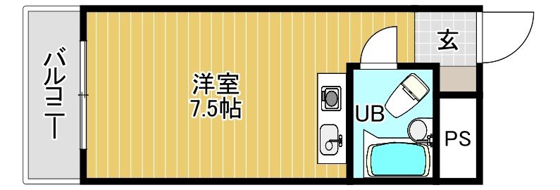 シティハイツＶＩＰ 206号室 間取り