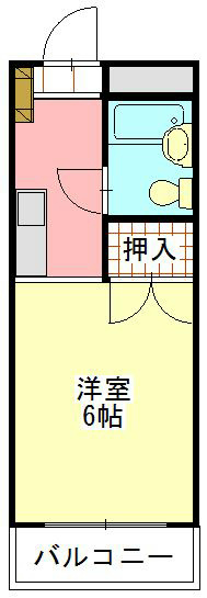 池田ビル 401号室 間取り