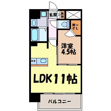 プレサンス丸の内レジデンスⅡ 間取り図