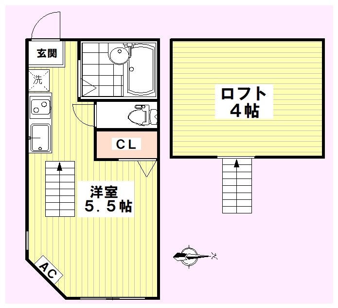 GRACE小竹向原 間取り図