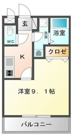 Claire K 間取り