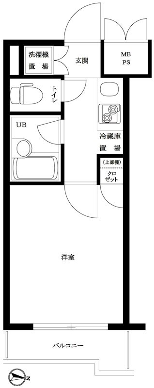 ルーブル武蔵小杉参番館 間取り