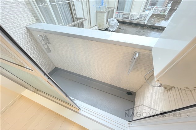 アップルハイム ベランダ