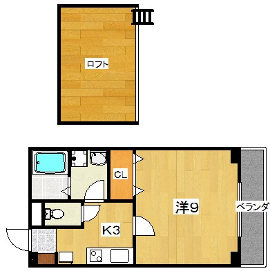 セレニテｂｔ 間取り