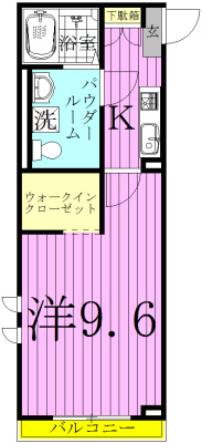 203号室 間取り