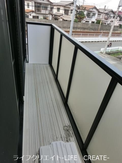 ブルックハイツＡ ベランダ