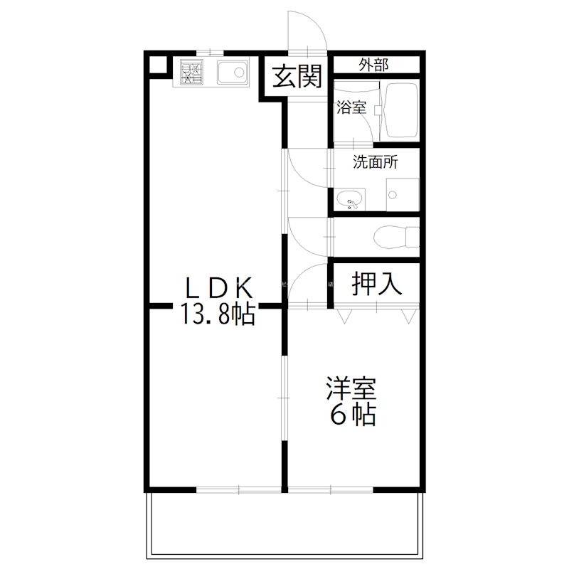 プラムハイツ 間取り図