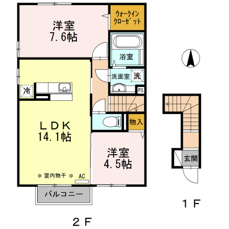 長野県塩尻市広丘高出 間取り