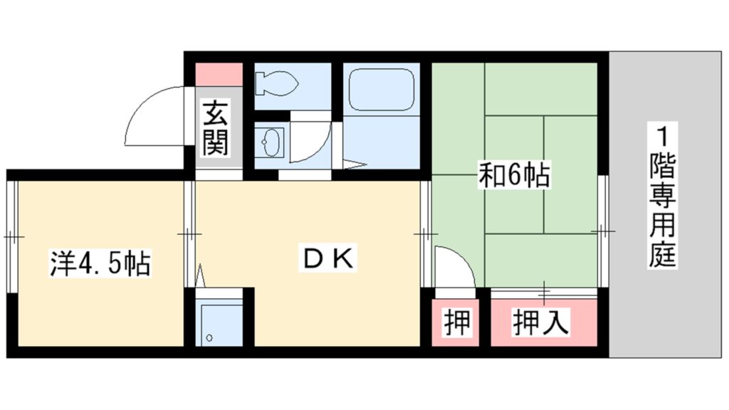 ル･ソレイル・明輝 間取り図