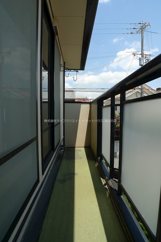 サンライフＮ粟津 ベランダ