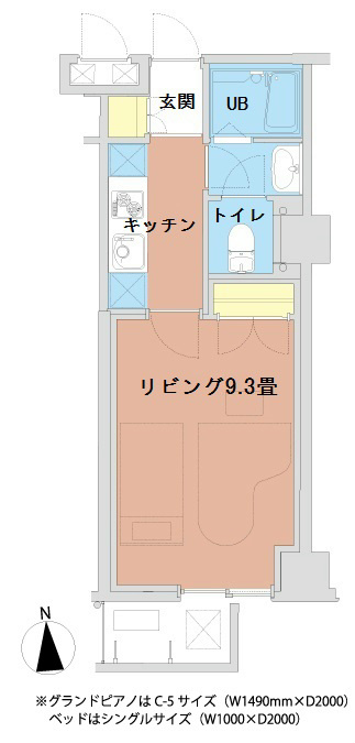 新百合和田文ビル 間取り図