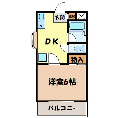 アメニティハウスⅡ 間取り図