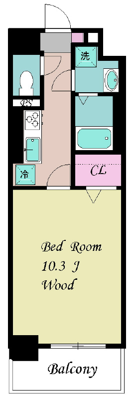 エスポワールワイエム 間取り図