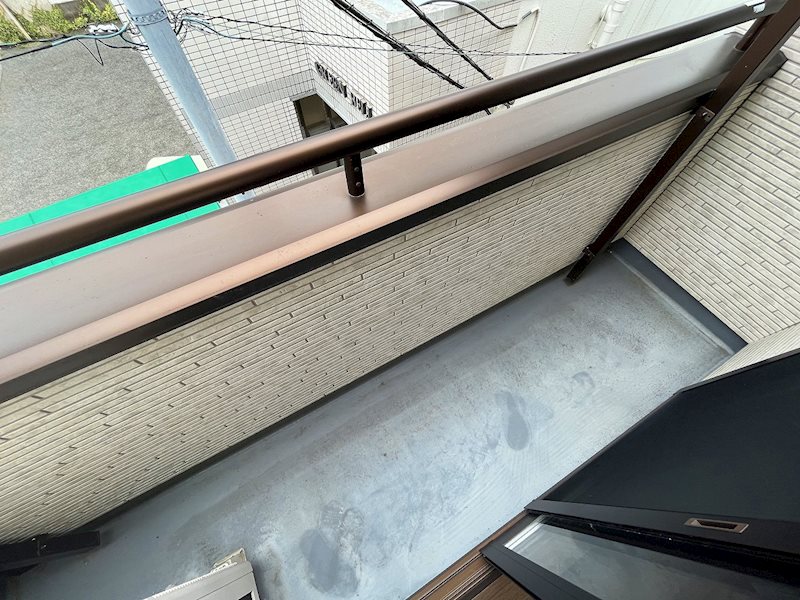 田村５丁目貸家 ベランダ