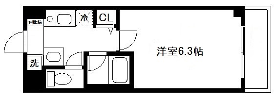 シリウス横濱 間取り図