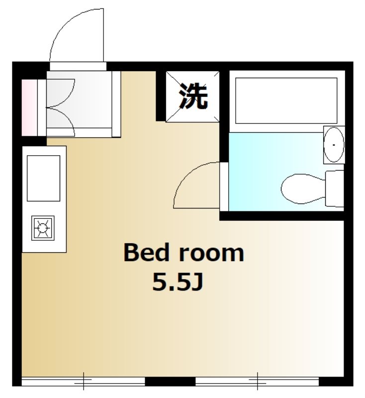 ダイヤモンドレジデンス築地 501号室 間取り