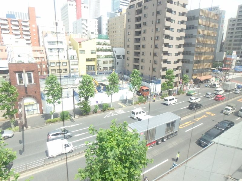 ダイヤモンドレジデンス築地 ベランダ