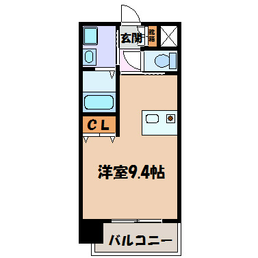 プレサンス鶴舞駅前ブリリアント 間取り図