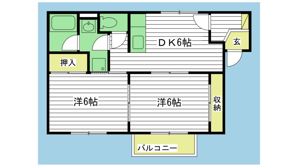 メゾンアメニティ 間取り図