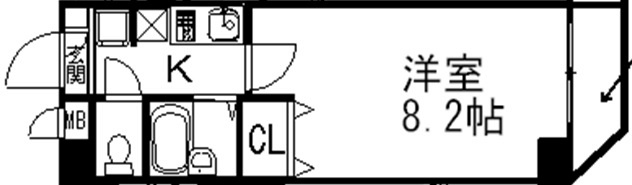 クレセント小台 間取り図