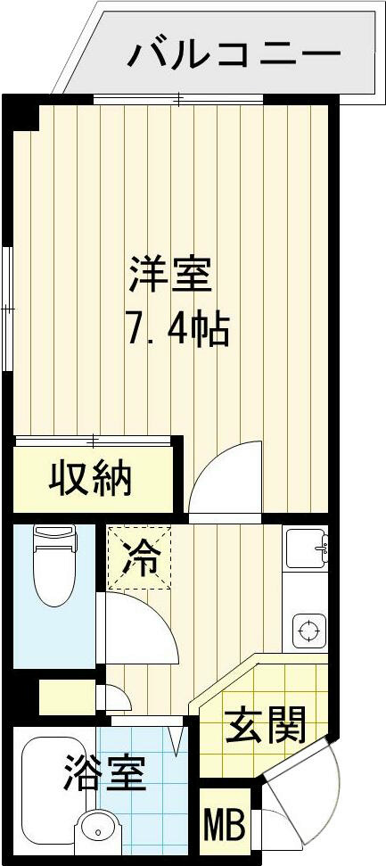フロンティス 間取り図
