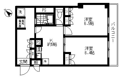 パークコート北園 間取り図