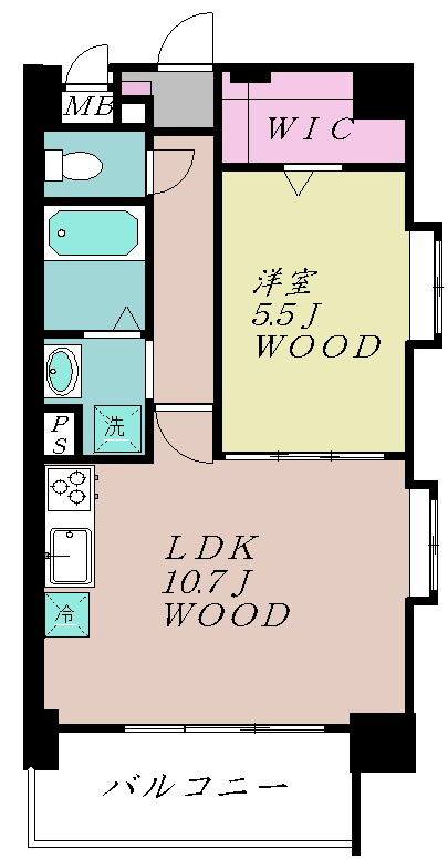 グラン・ジュベール 間取り図