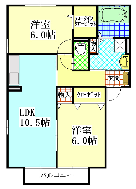 グランドソレーユ　Ｂ 間取り図