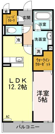 ロイヤルレジデンス本厚木 302号室 間取り