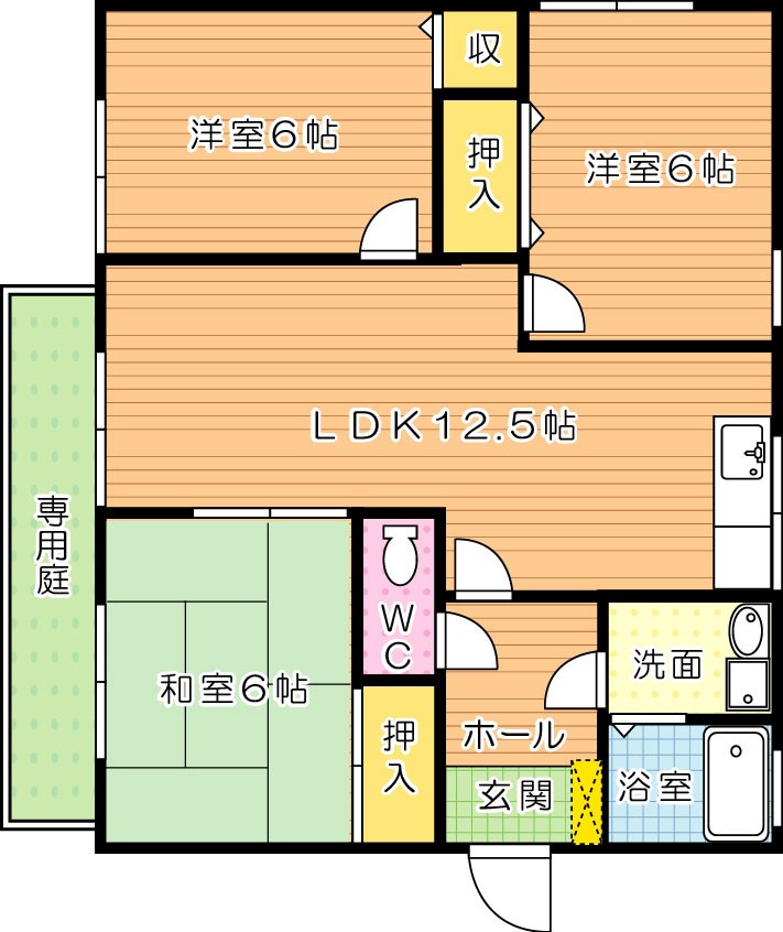 エスティーエムⅡ 間取り図