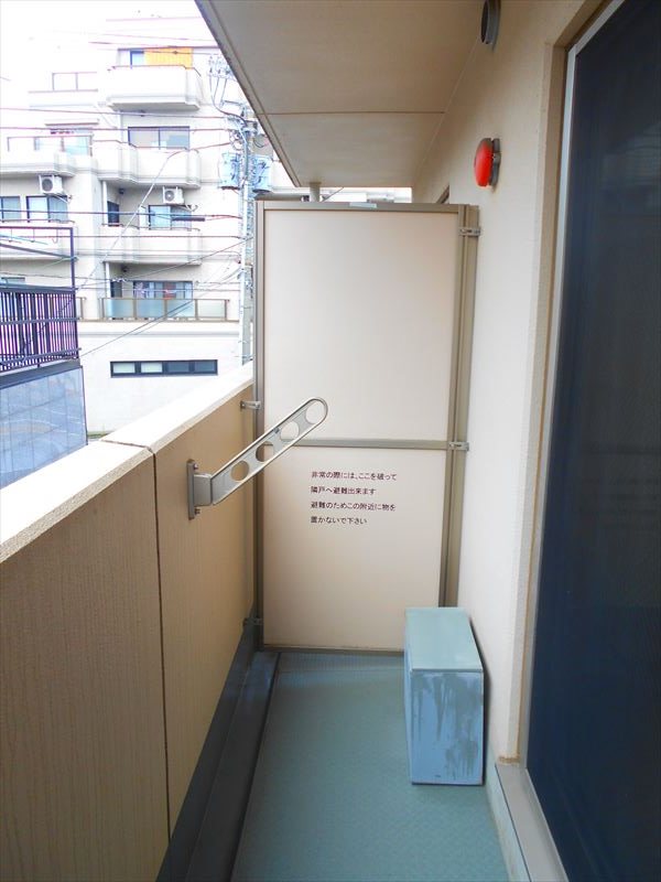 プレジール ベランダ