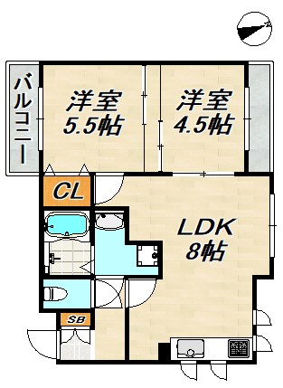Belltree平和台 間取り図
