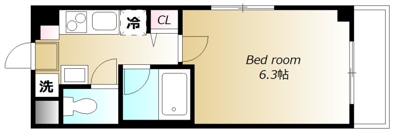 シリウス横濱 間取り図