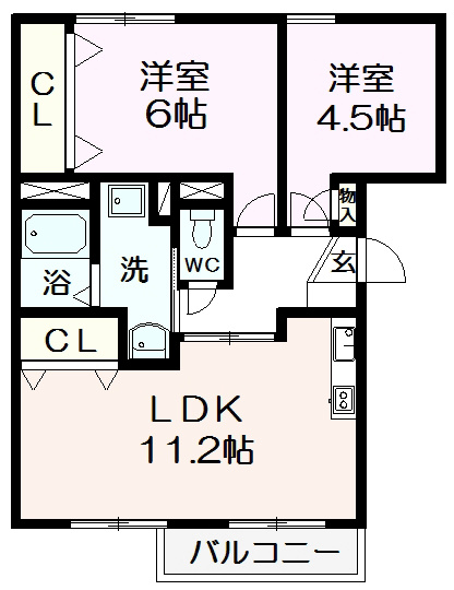 フェロービレッジ 間取り