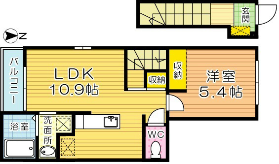 ソフィア.ＹＭⅡ 202号室 間取り