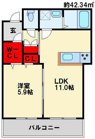 フレシール柳町 間取り
