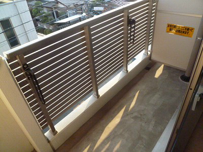 ツインズ ベランダ