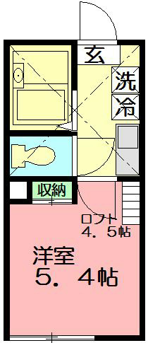 ナチュール湘南台 202号室 間取り