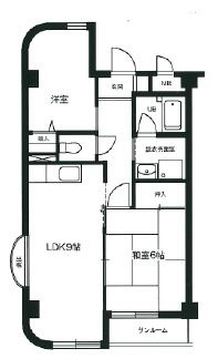 シャロン本厚木 401号室 間取り