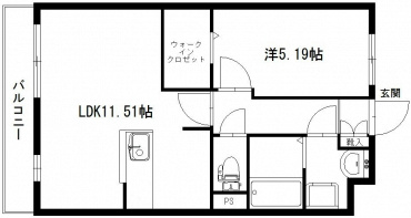 ノース・リーブラ 間取り図