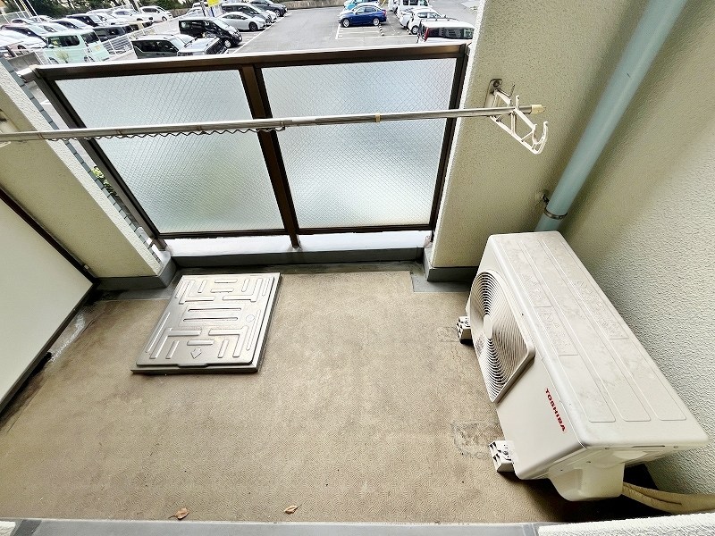 ハートピア鍛冶町 ベランダ