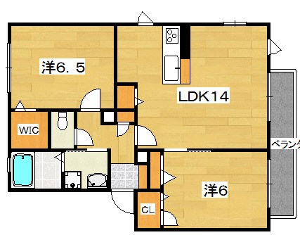 大阪府枚方市香里園桜木町 間取り