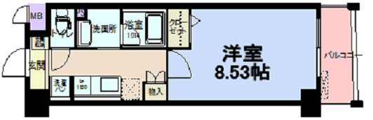 ヴェル コンシェール 間取り図