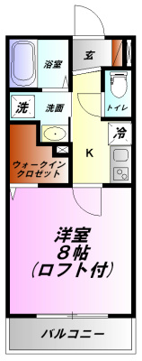 Gravure de Prier 間取り