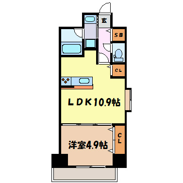 アクシア車道 間取り図