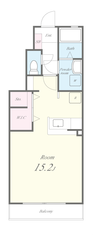 サライ 間取り図