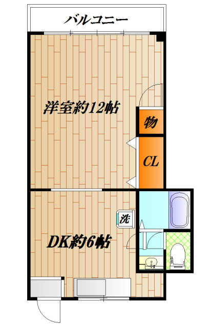 東ビル 間取り図