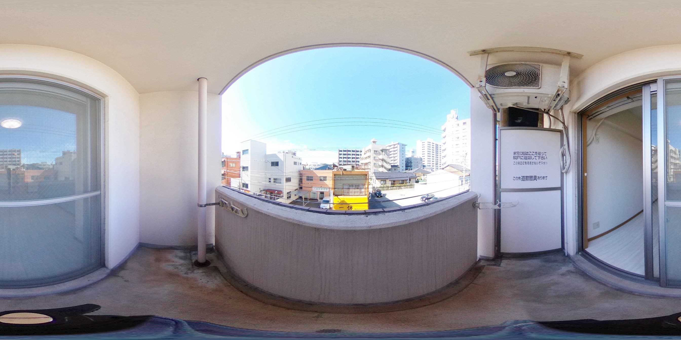 ジョイ北方  ベランダ