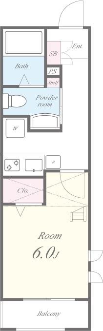 ファーストベル 間取り図